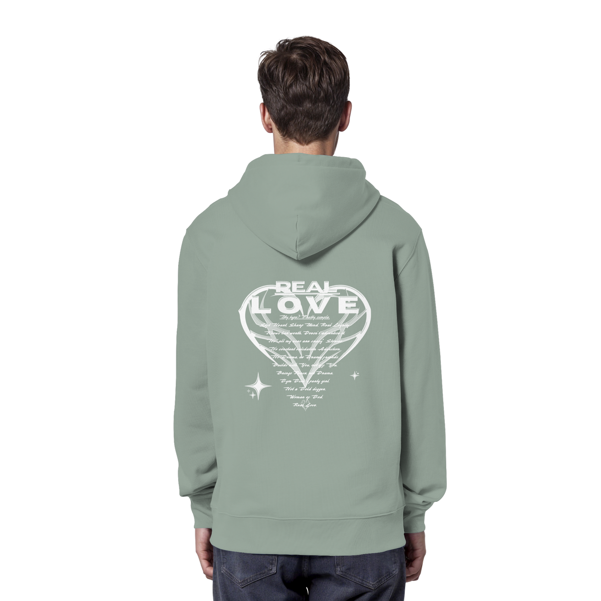 The REAL LOVE BASiCS - Organic Hoodie