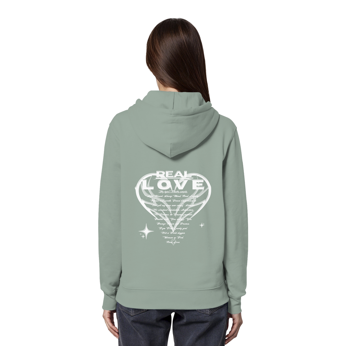 The REAL LOVE BASiCS - Organic Hoodie