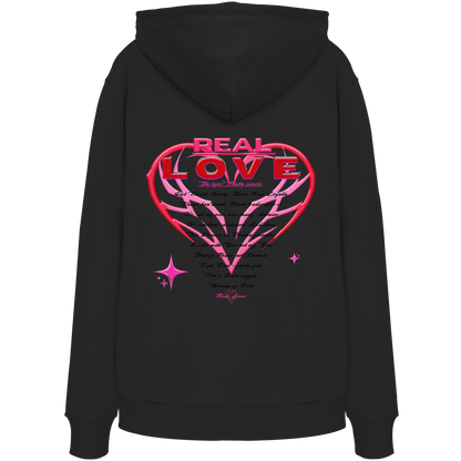 The Real Love - Organic Hoodie