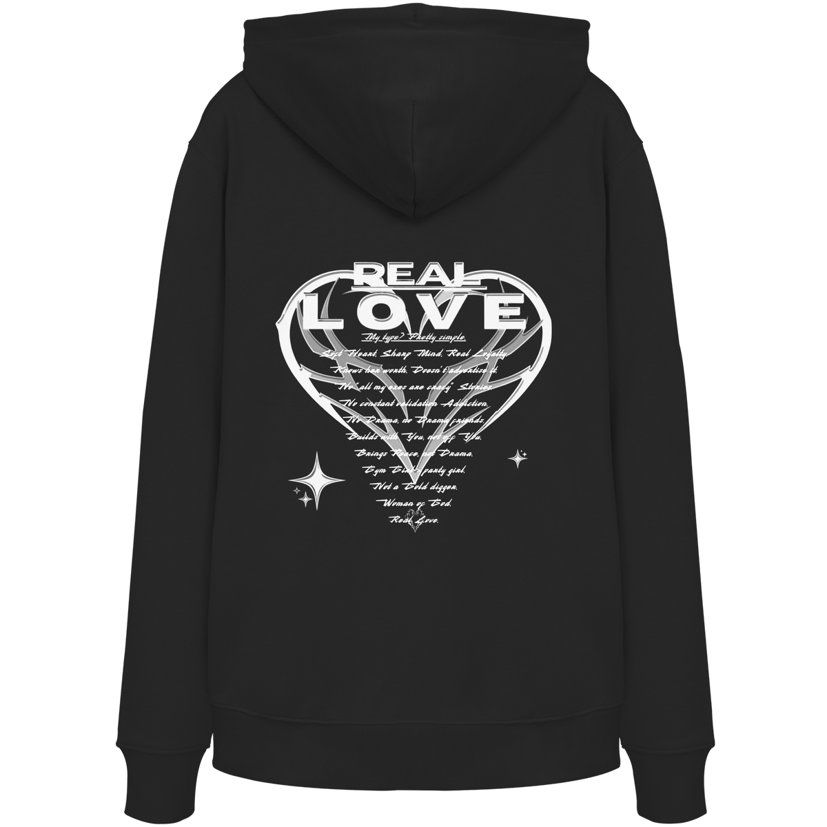 The REAL LOVE BASiCS - Organic Hoodie