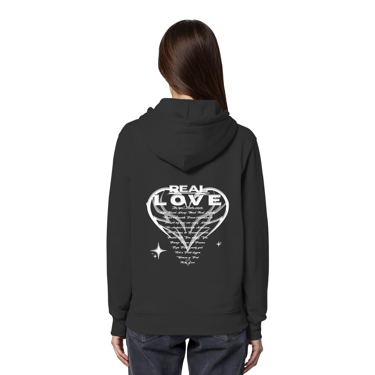 The REAL LOVE BASiCS - Organic Hoodie