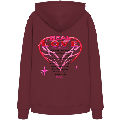 The Real Love - Organic Hoodie