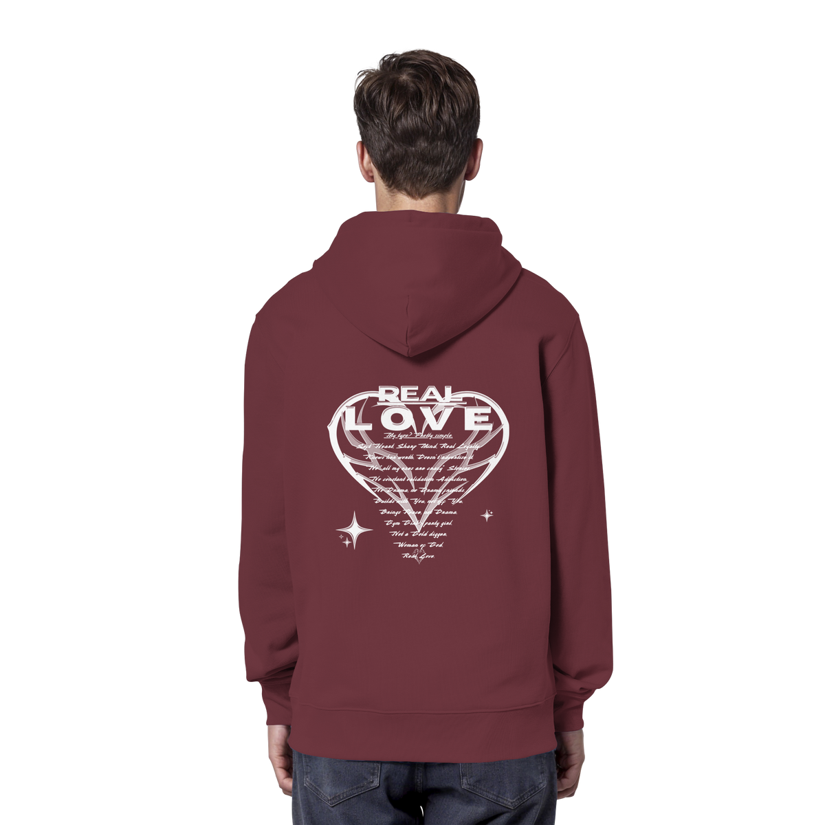 The REAL LOVE BASiCS - Organic Hoodie