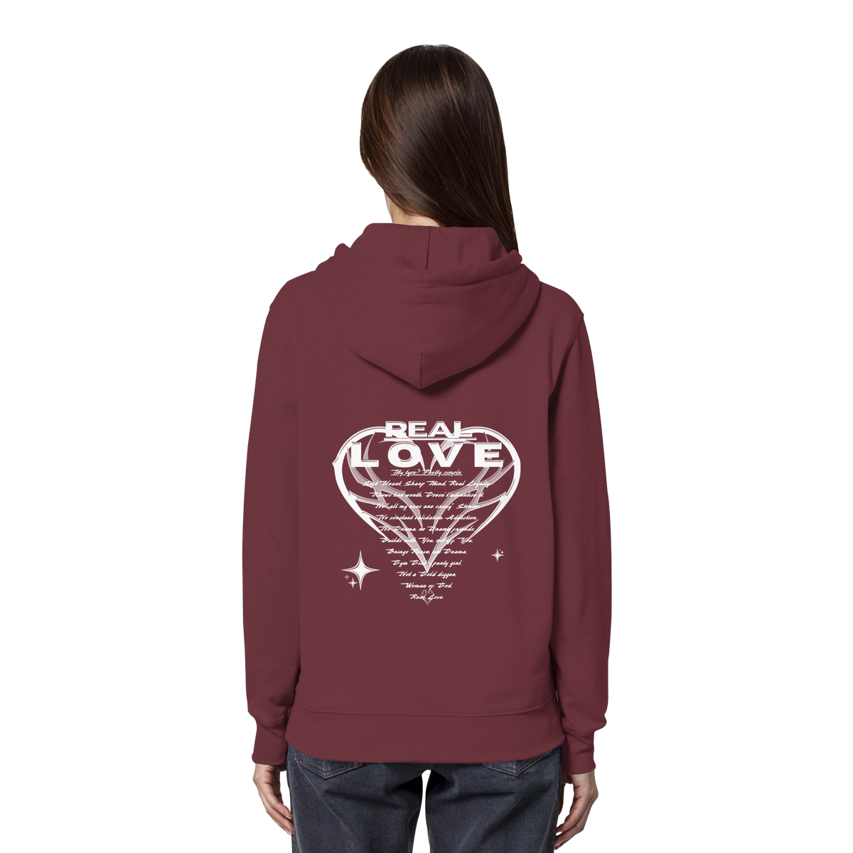 The REAL LOVE BASiCS - Organic Hoodie