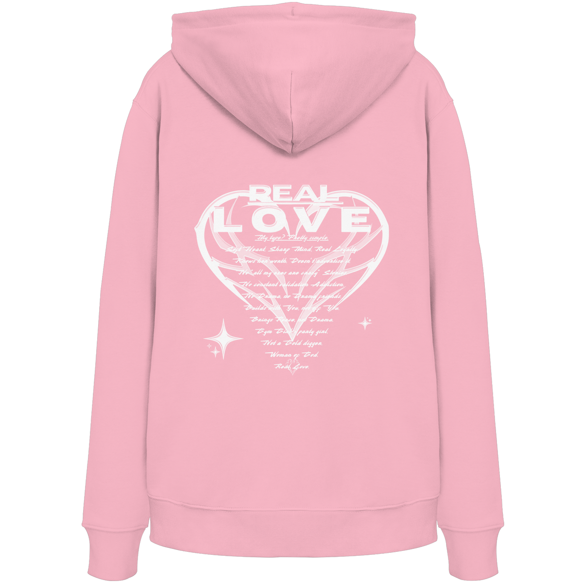 The REAL LOVE BASiCS - Organic Hoodie