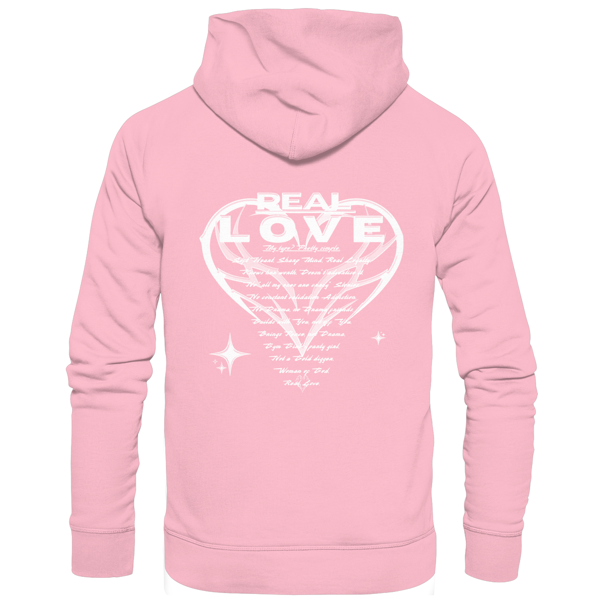The REAL LOVE BASiCS - Organic Hoodie