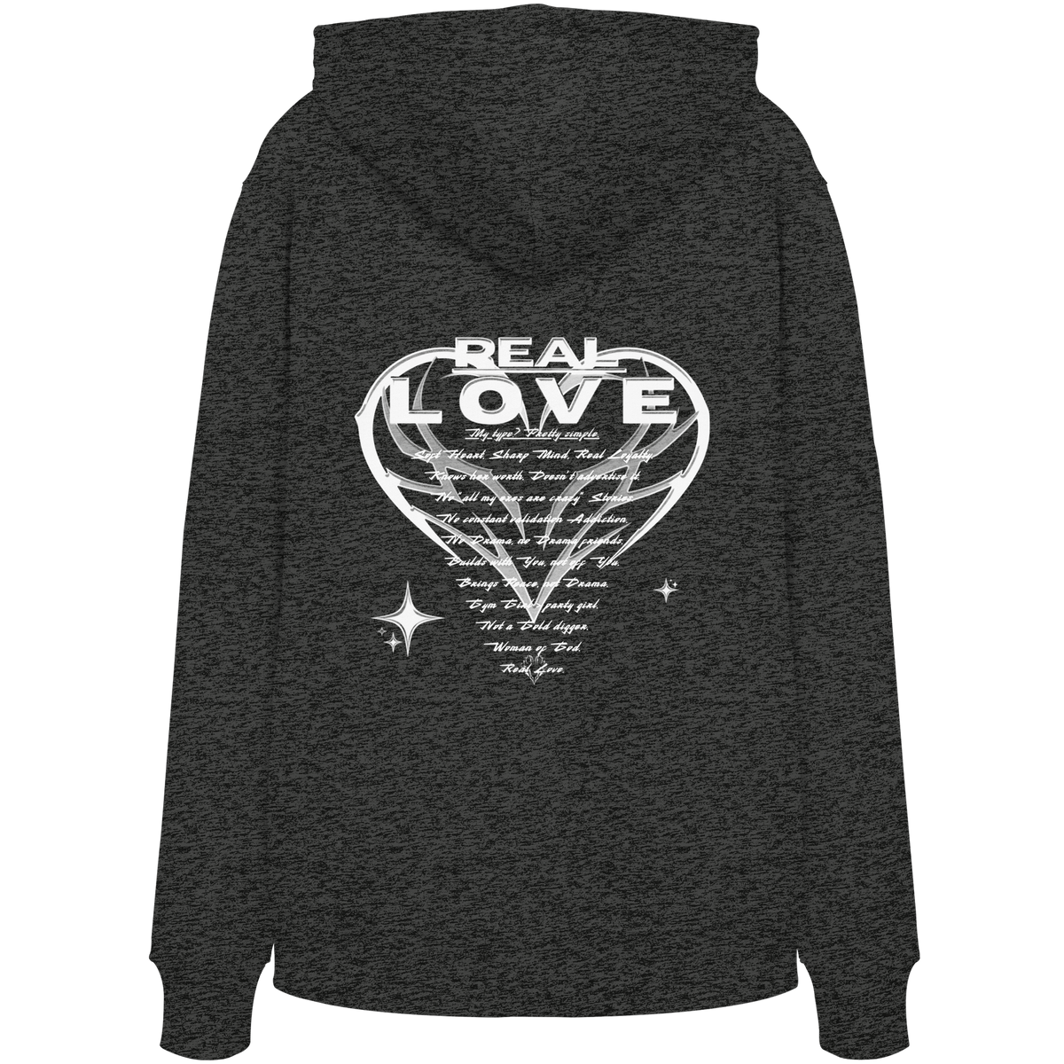 The REAL LOVE BASiCS - Organic Hoodie
