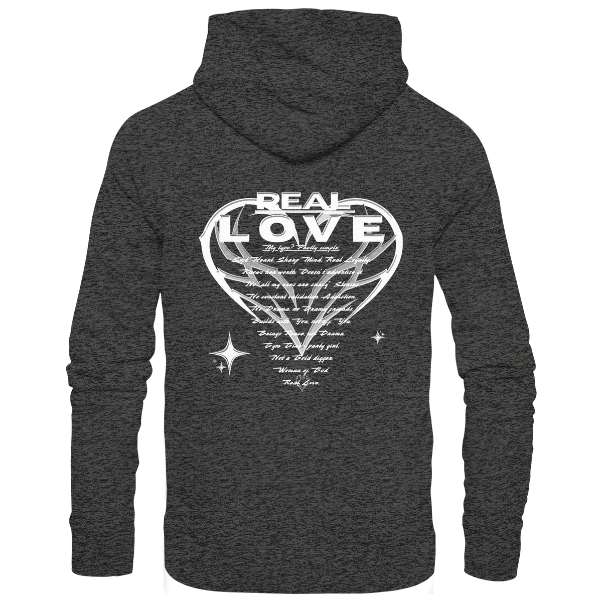 The REAL LOVE BASiCS - Organic Hoodie