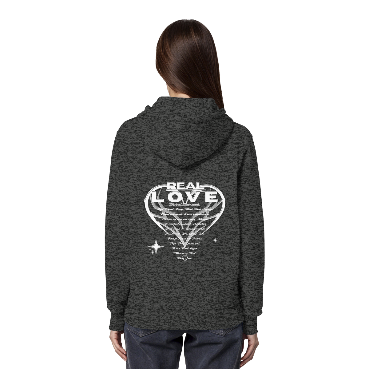 The REAL LOVE BASiCS - Organic Hoodie