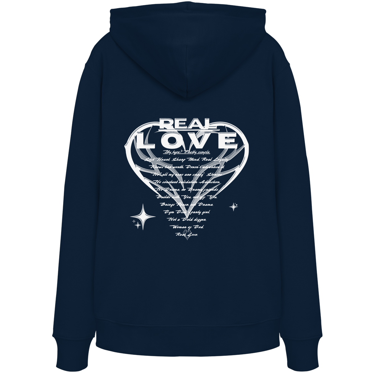 The REAL LOVE BASiCS - Organic Hoodie