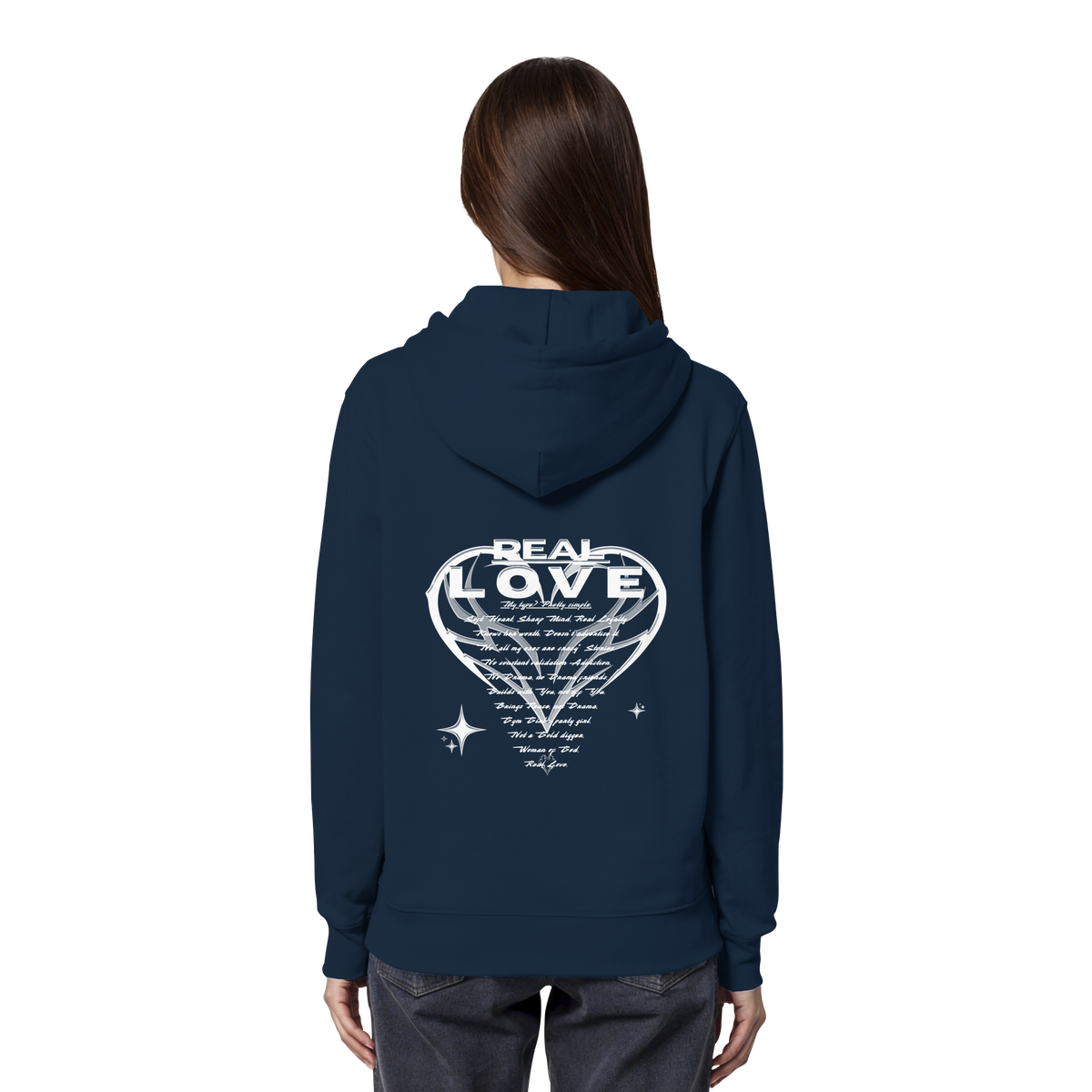 The REAL LOVE BASiCS - Organic Hoodie
