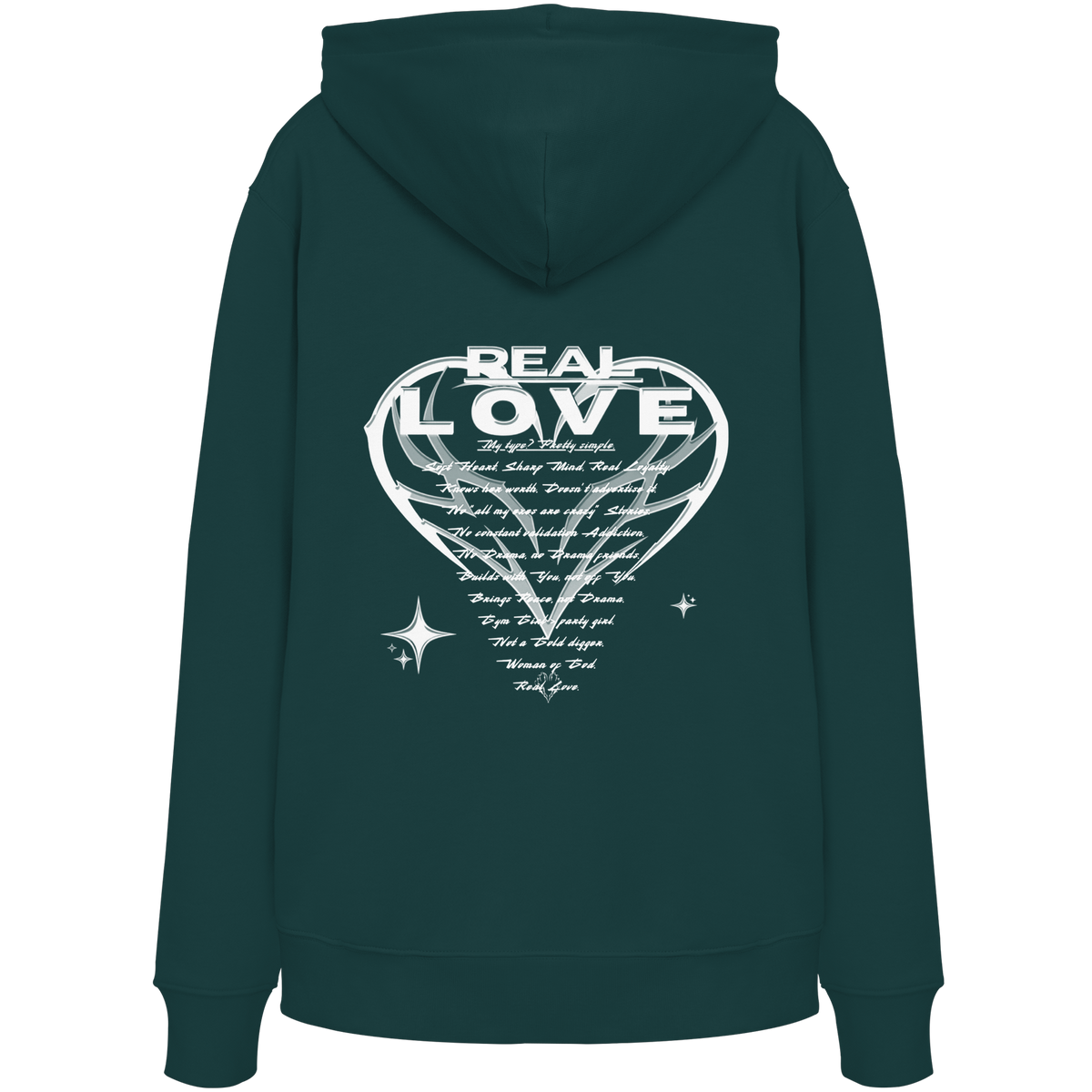 The REAL LOVE BASiCS - Organic Hoodie