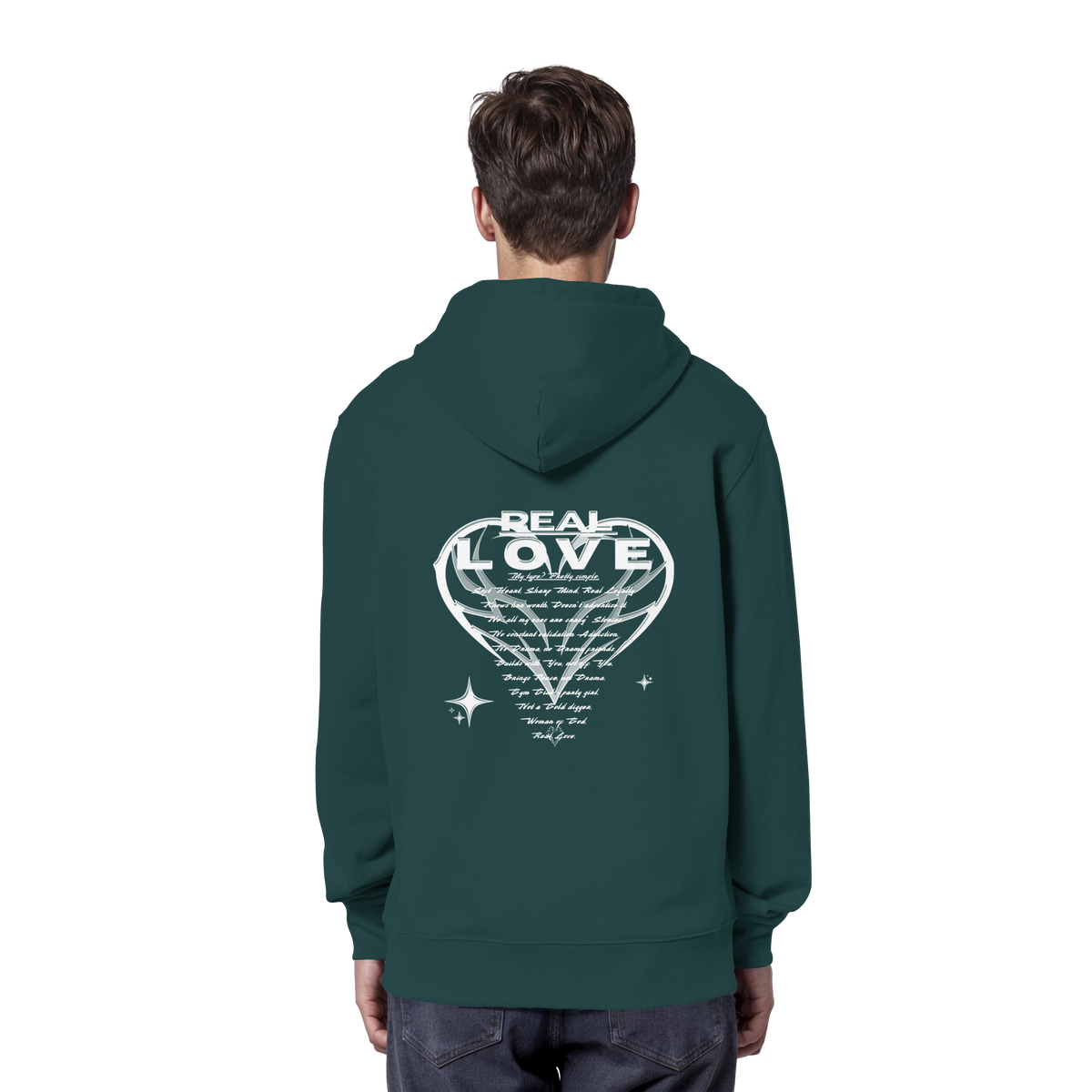 The REAL LOVE BASiCS - Organic Hoodie