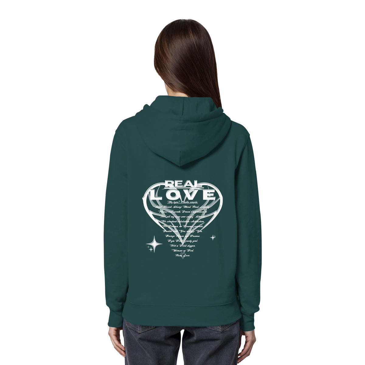 The REAL LOVE BASiCS - Organic Hoodie