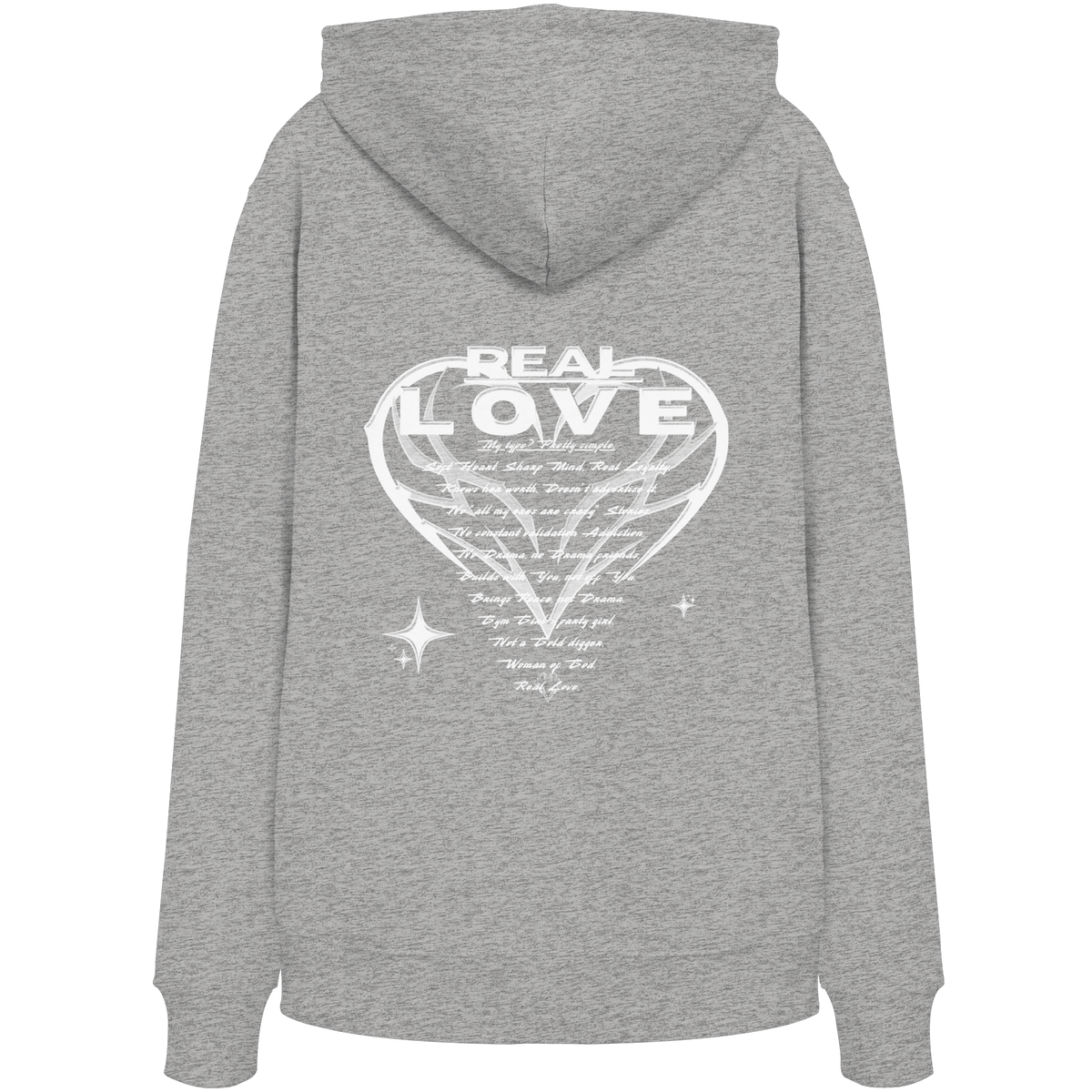 The REAL LOVE BASiCS - Organic Hoodie