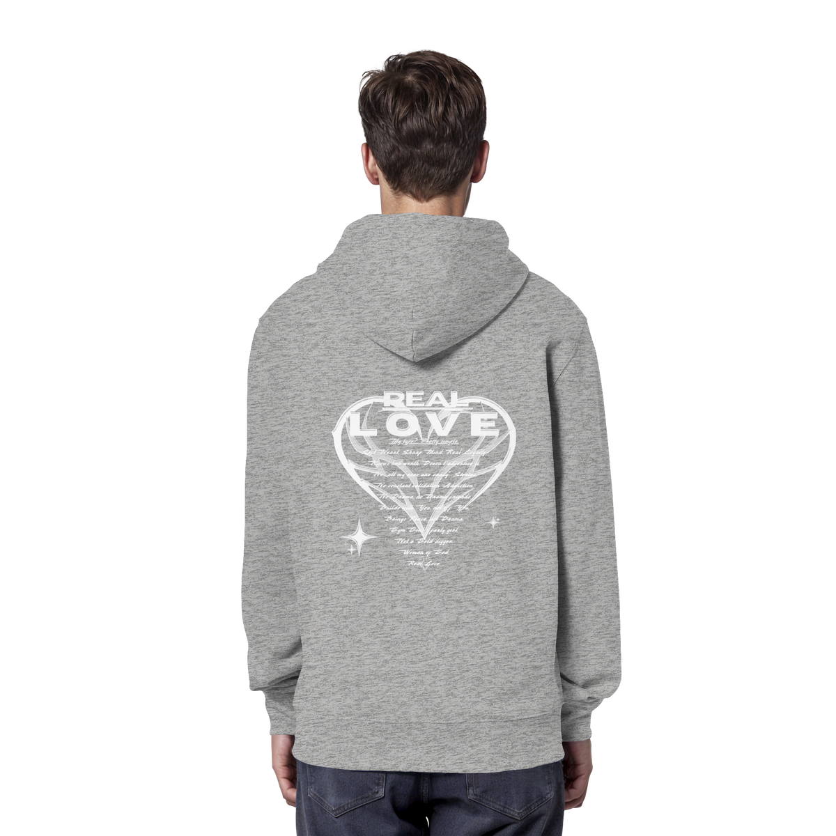 The REAL LOVE BASiCS - Organic Hoodie