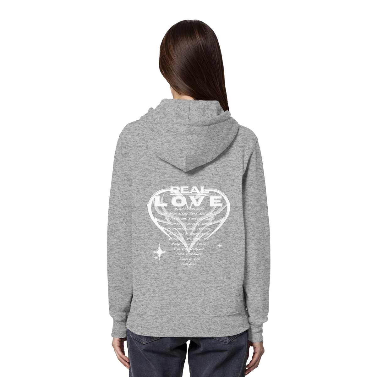 The REAL LOVE BASiCS - Organic Hoodie