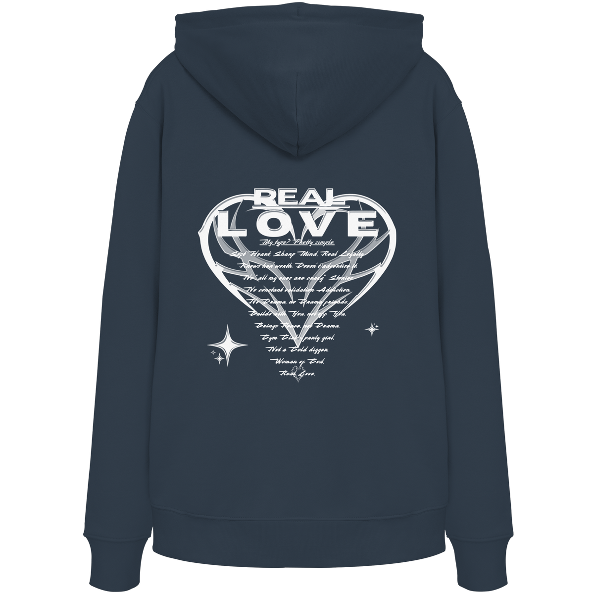 The REAL LOVE BASiCS - Organic Hoodie