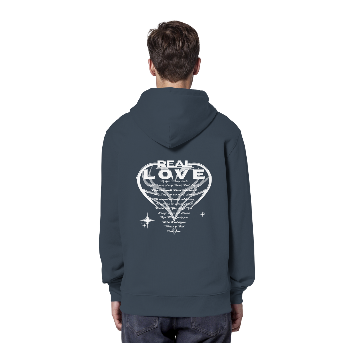 The REAL LOVE BASiCS - Organic Hoodie