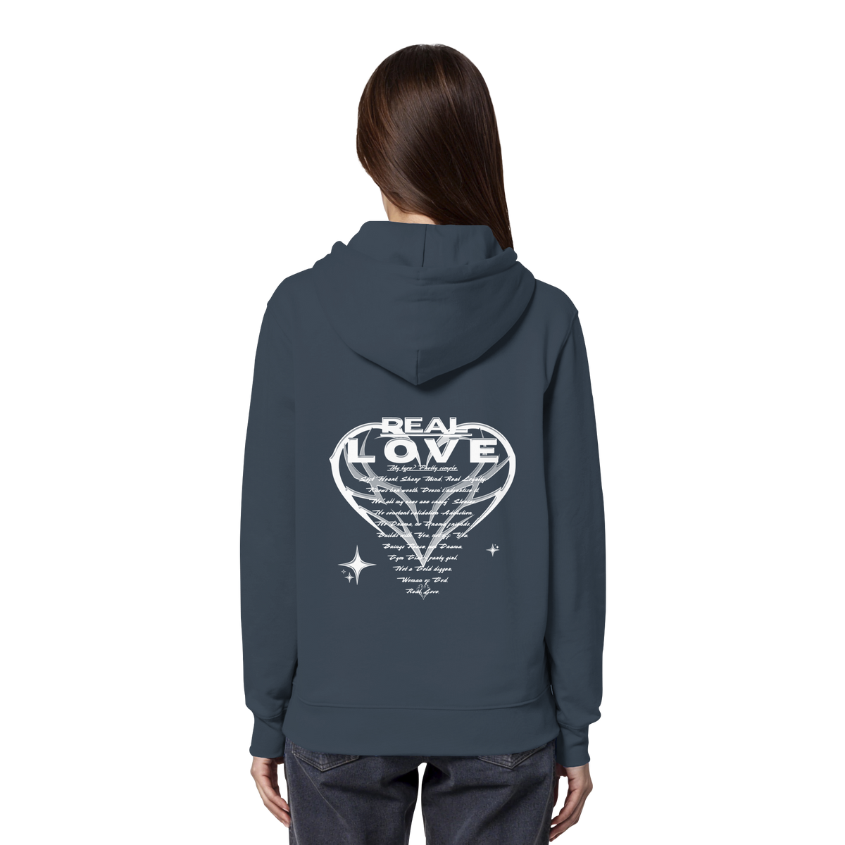 The REAL LOVE BASiCS - Organic Hoodie
