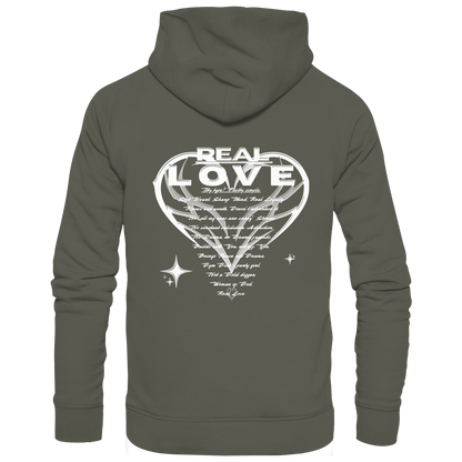The REAL LOVE BASiCS - Organic Hoodie