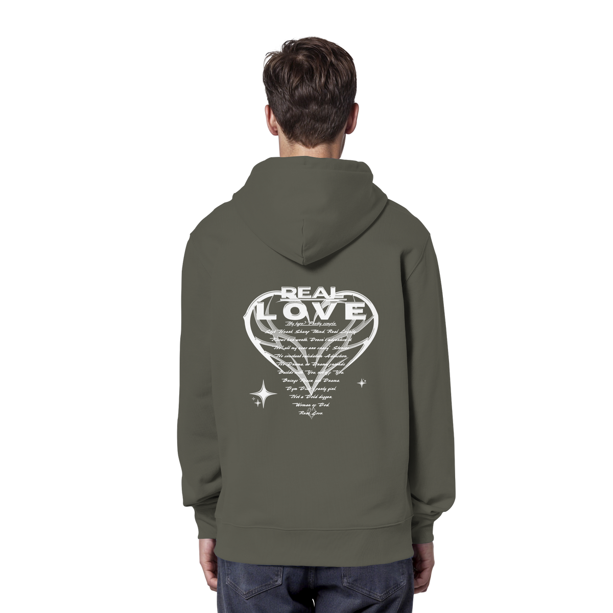 The REAL LOVE BASiCS - Organic Hoodie