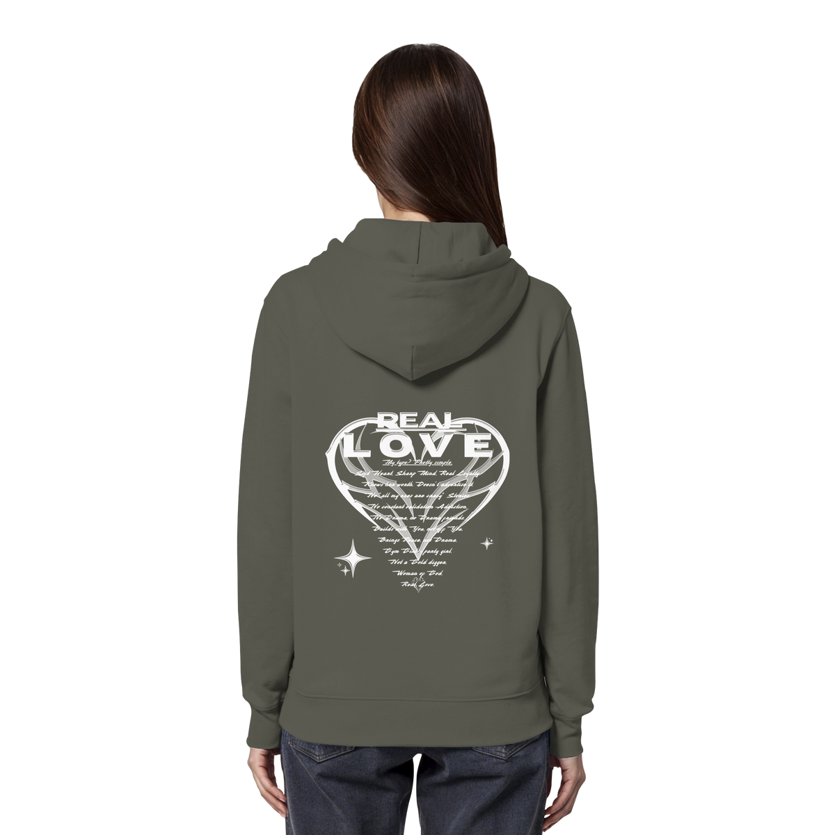 The REAL LOVE BASiCS - Organic Hoodie
