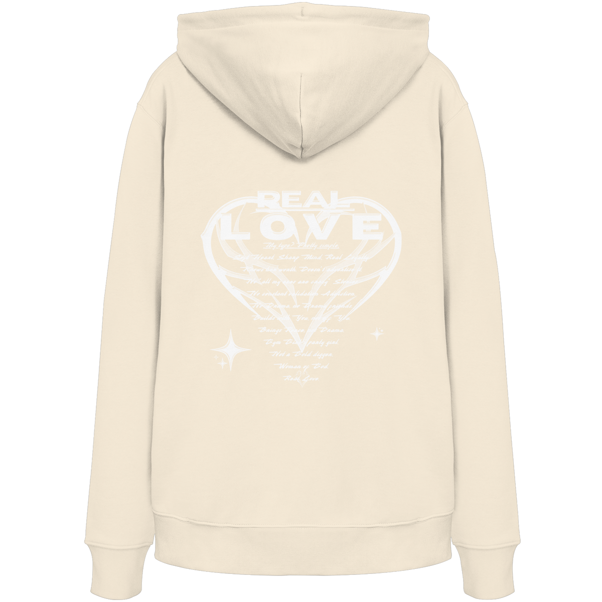 The REAL LOVE BASiCS - Organic Hoodie