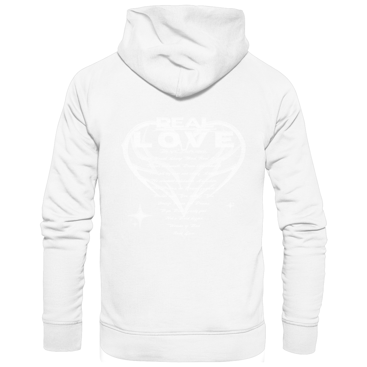 The REAL LOVE BASiCS - Organic Hoodie
