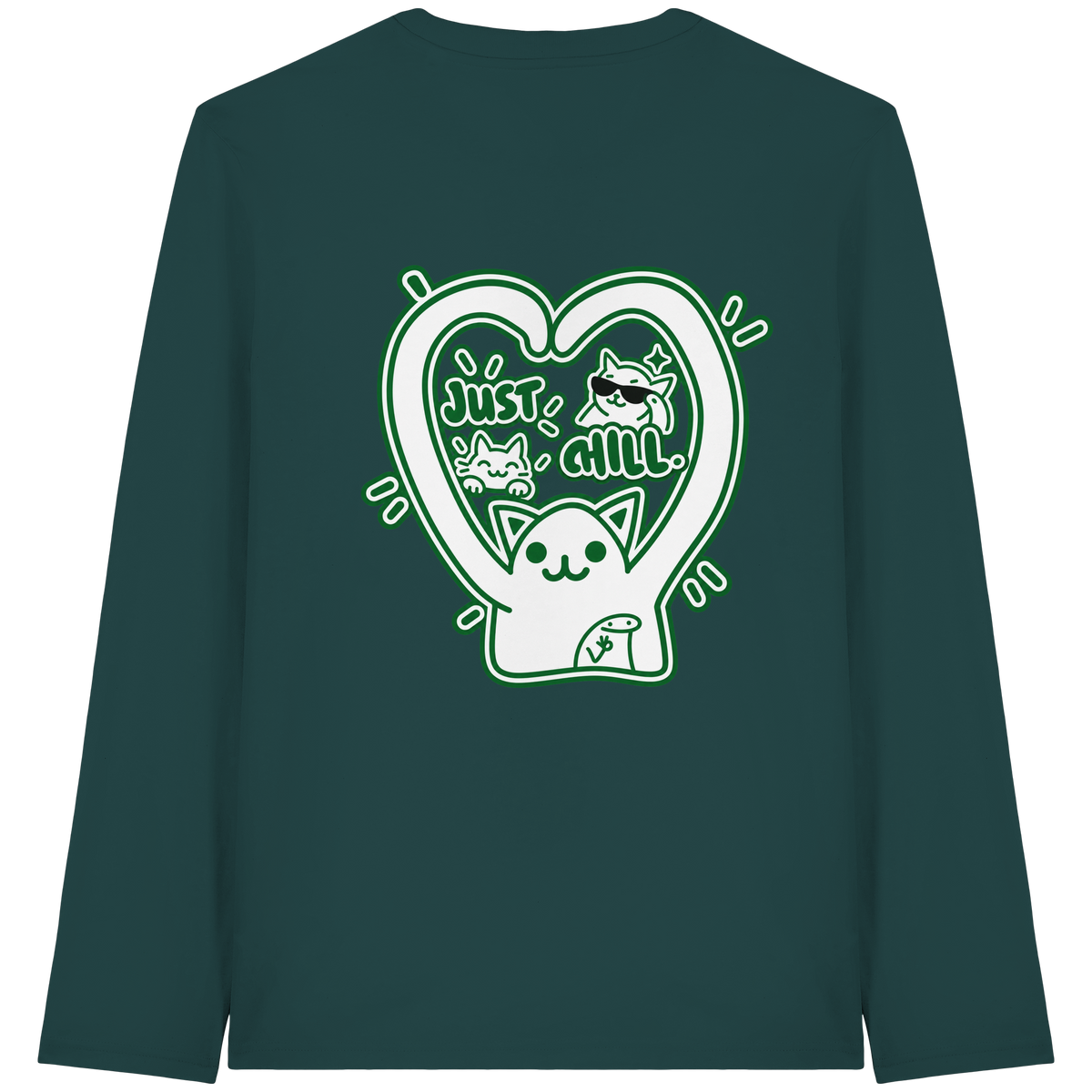 low CORTiSOL - Organic Longsleeve T-Shirt