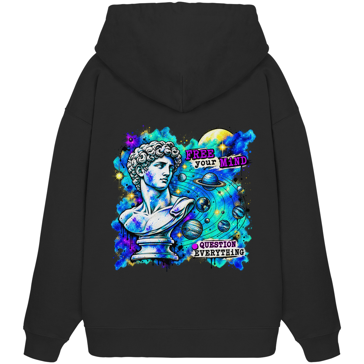 The Philosopher - Organic Oversize Hoodie