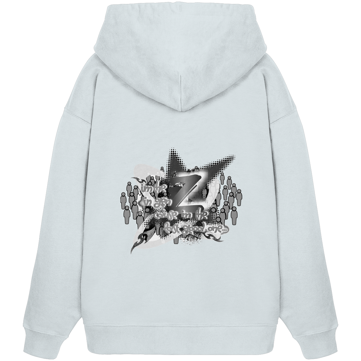 The Rebellion Z BASiCS - Organic Oversize Hoodie