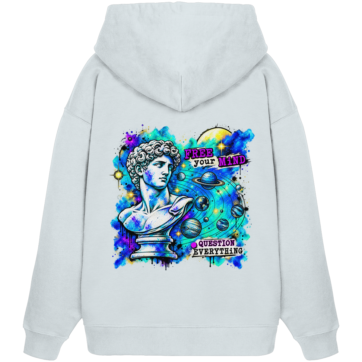 The Philosopher - Organic Oversize Hoodie