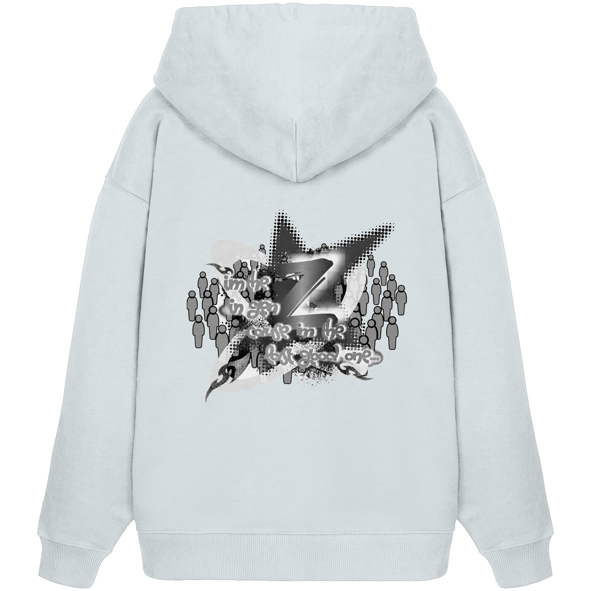 The Rebellion Z BASiC - Organic Oversize Hoodie