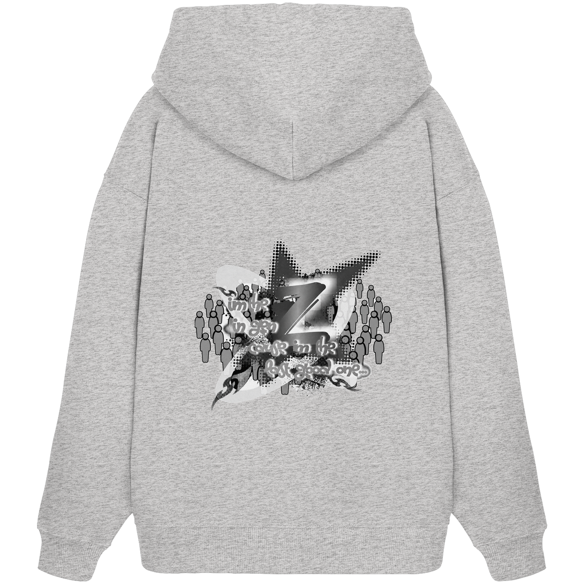 The Rebellion Z BASiCS - Organic Oversize Hoodie