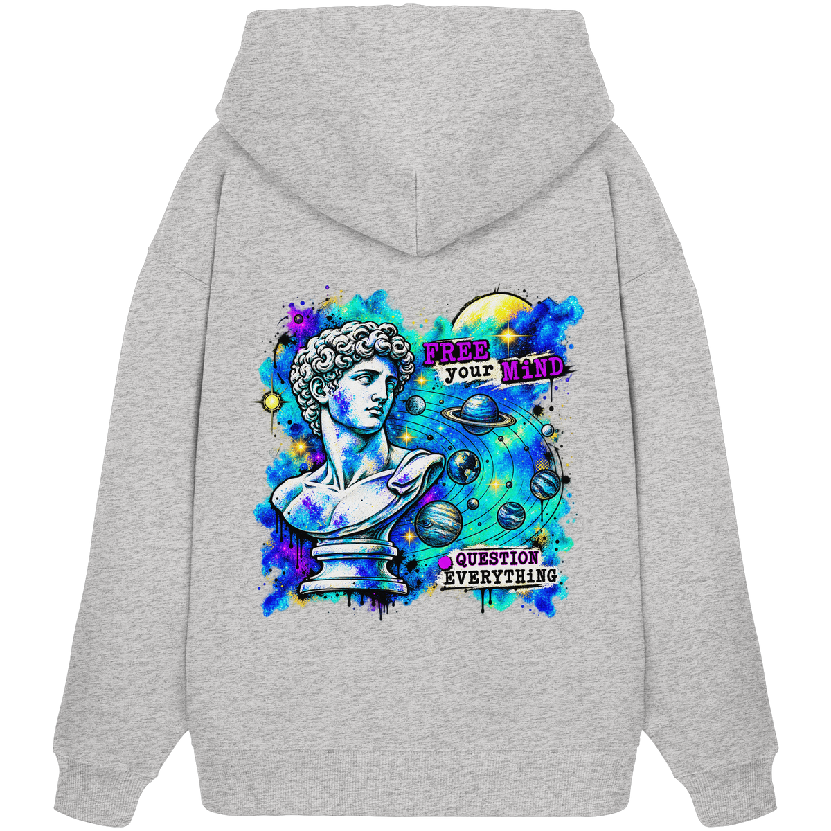 The Philosopher - Organic Oversize Hoodie
