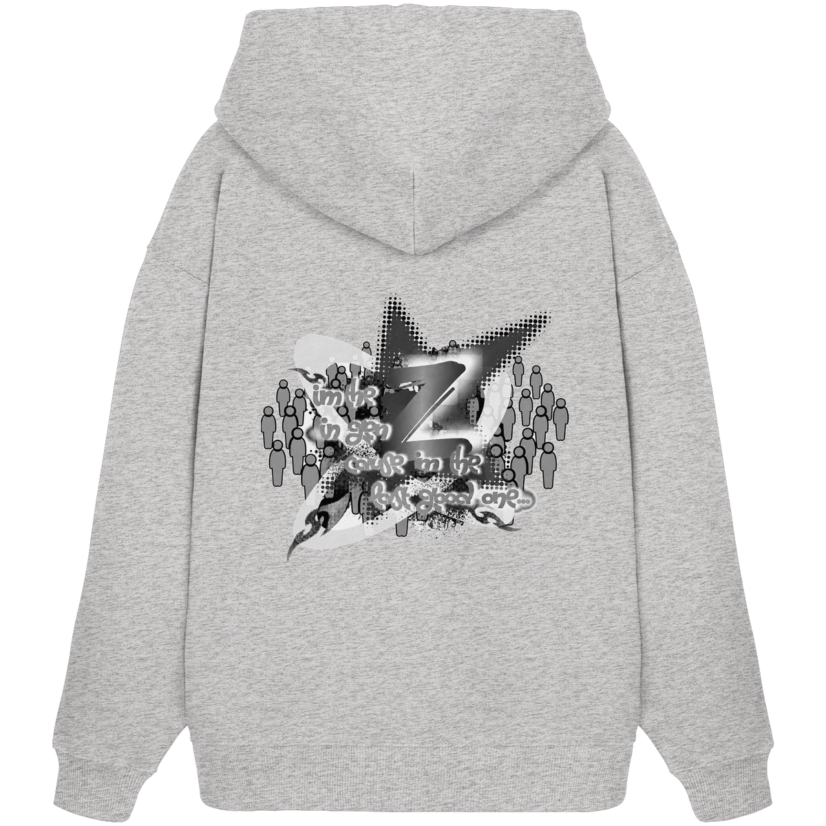 The Rebellion Z BASiC - Organic Oversize Hoodie