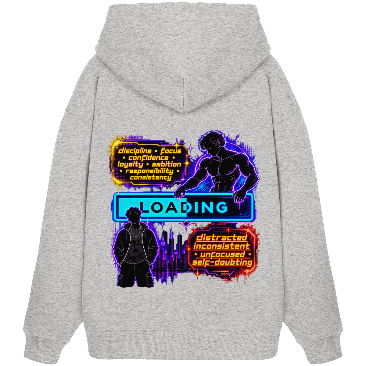 LOADiNG - Organic Oversize Hoodie
