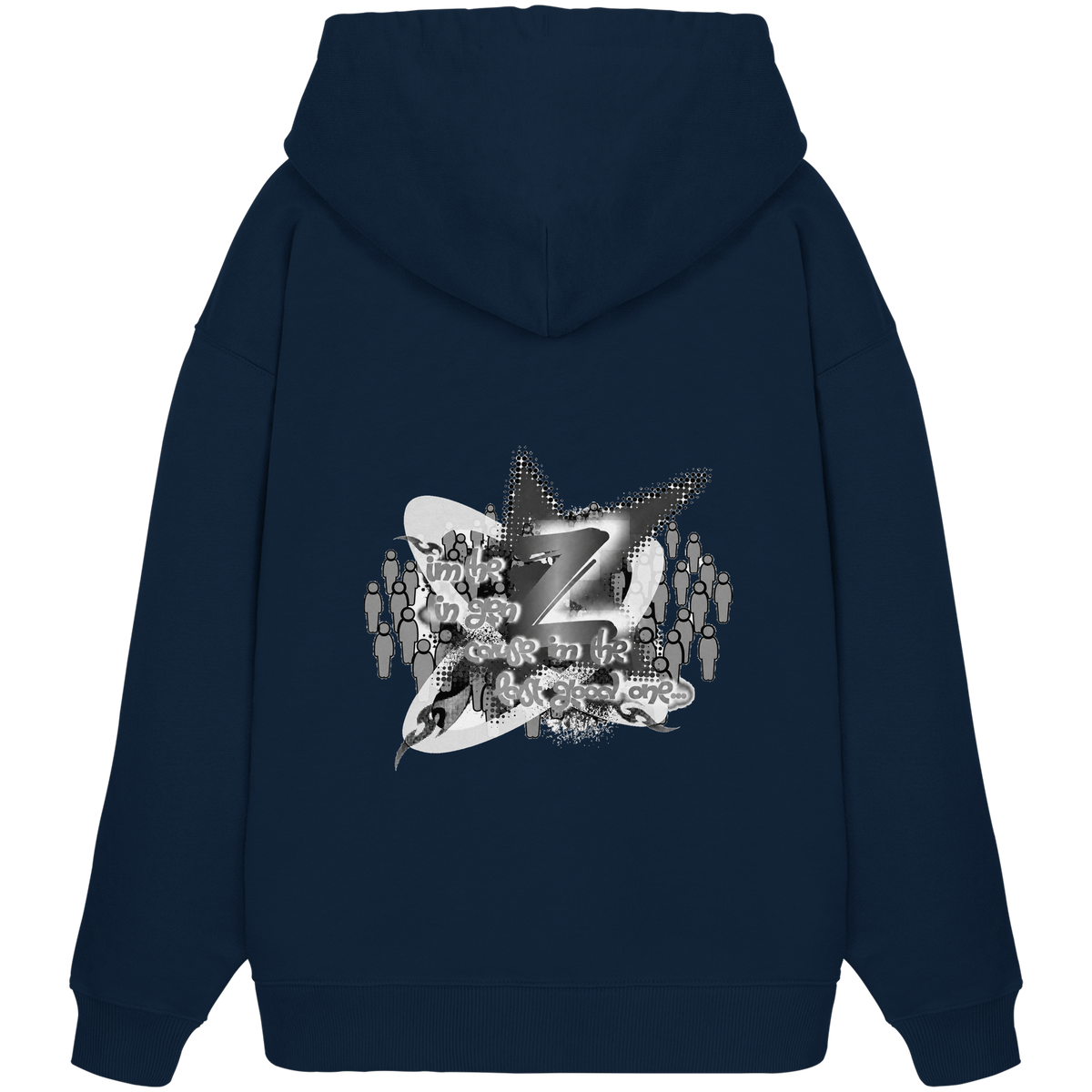 The Rebellion Z BASiCS - Organic Oversize Hoodie