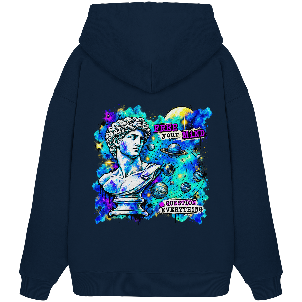 The Philosopher - Organic Oversize Hoodie