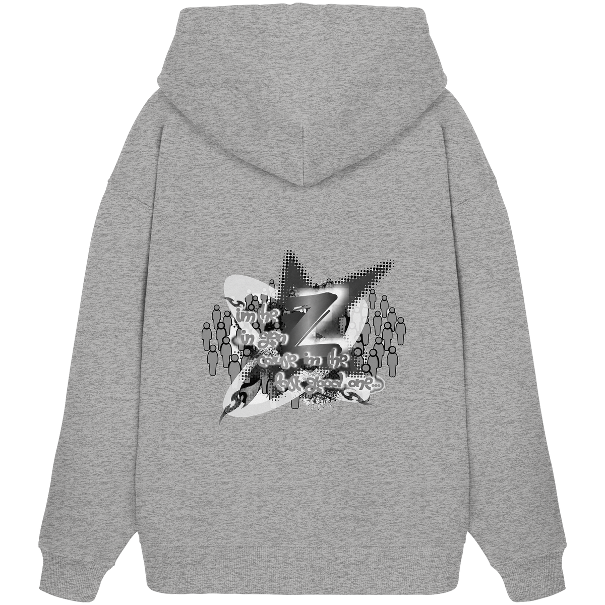 The Rebellion Z BASiCS - Organic Oversize Hoodie