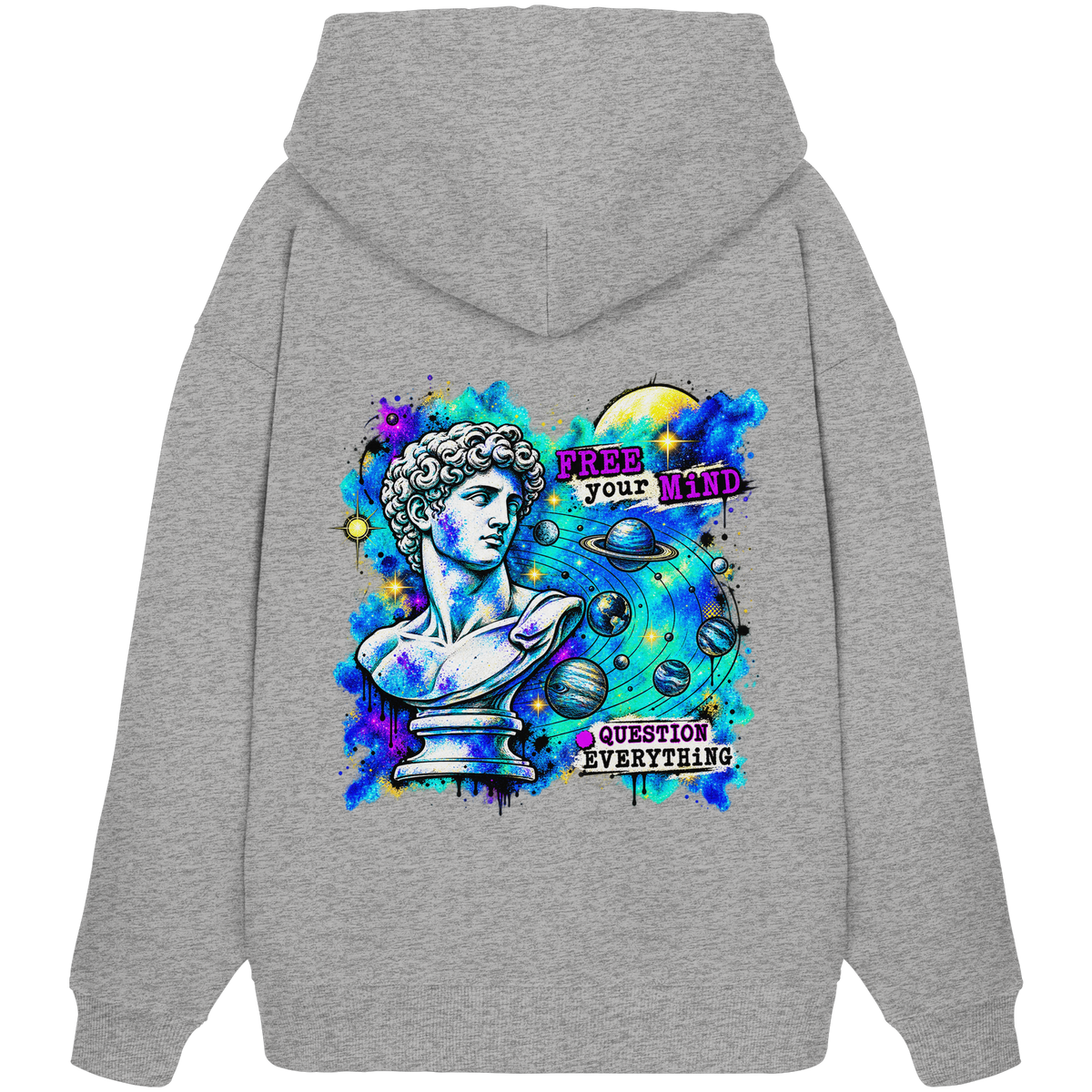 The Philosopher - Organic Oversize Hoodie