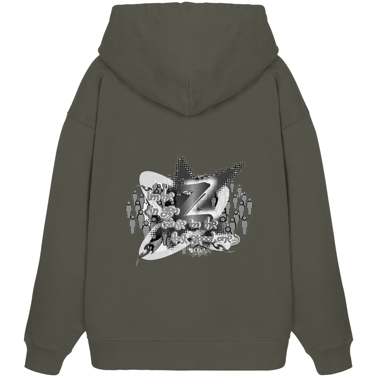 The Rebellion Z BASiCS - Organic Oversize Hoodie