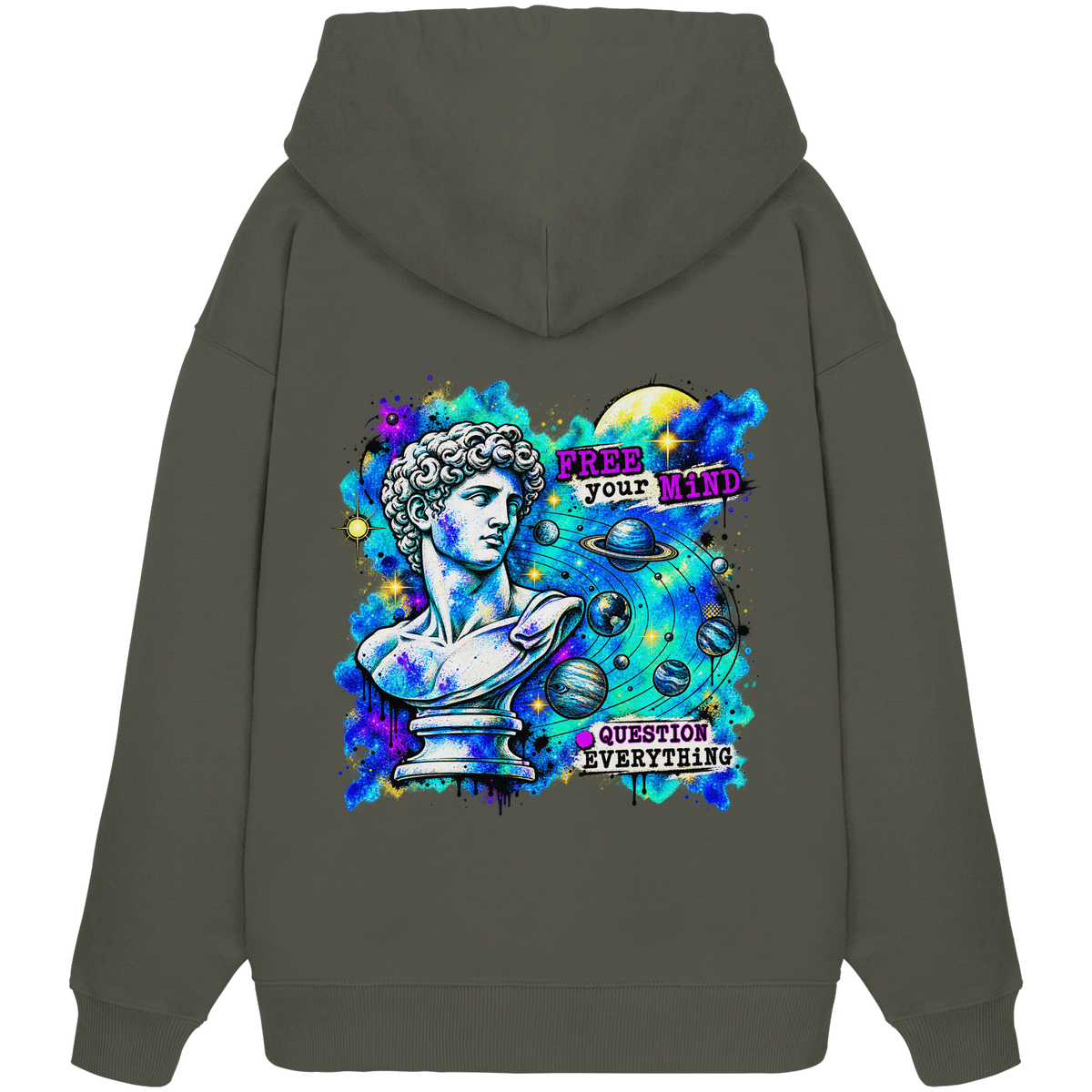 The Philosopher - Organic Oversize Hoodie