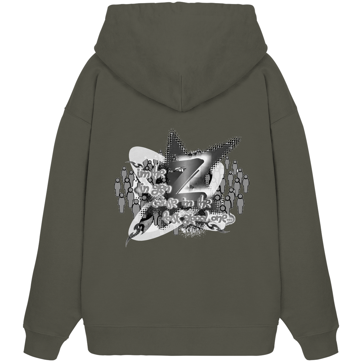 The Rebellion Z BASiC - Organic Oversize Hoodie