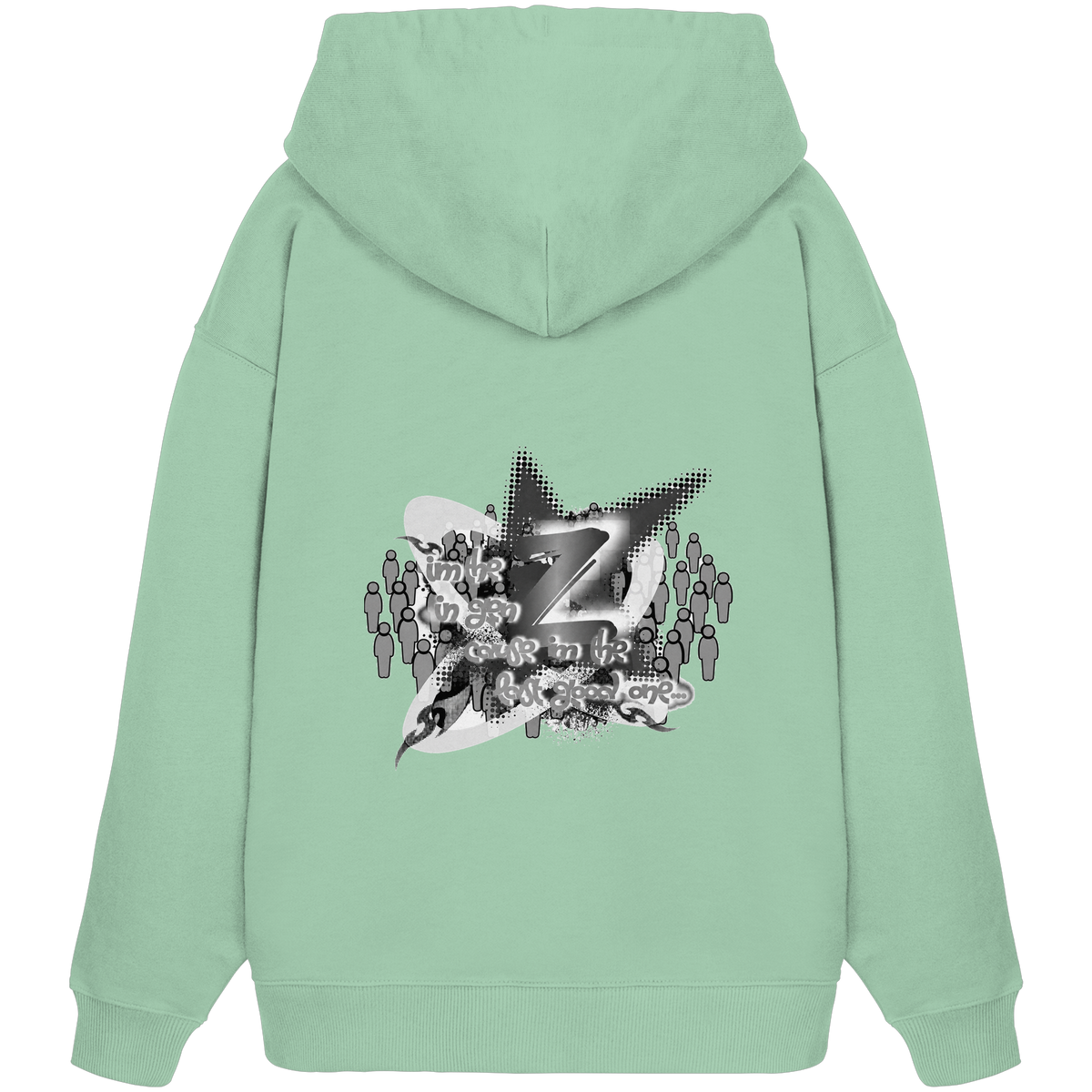 The Rebellion Z BASiCS - Organic Oversize Hoodie
