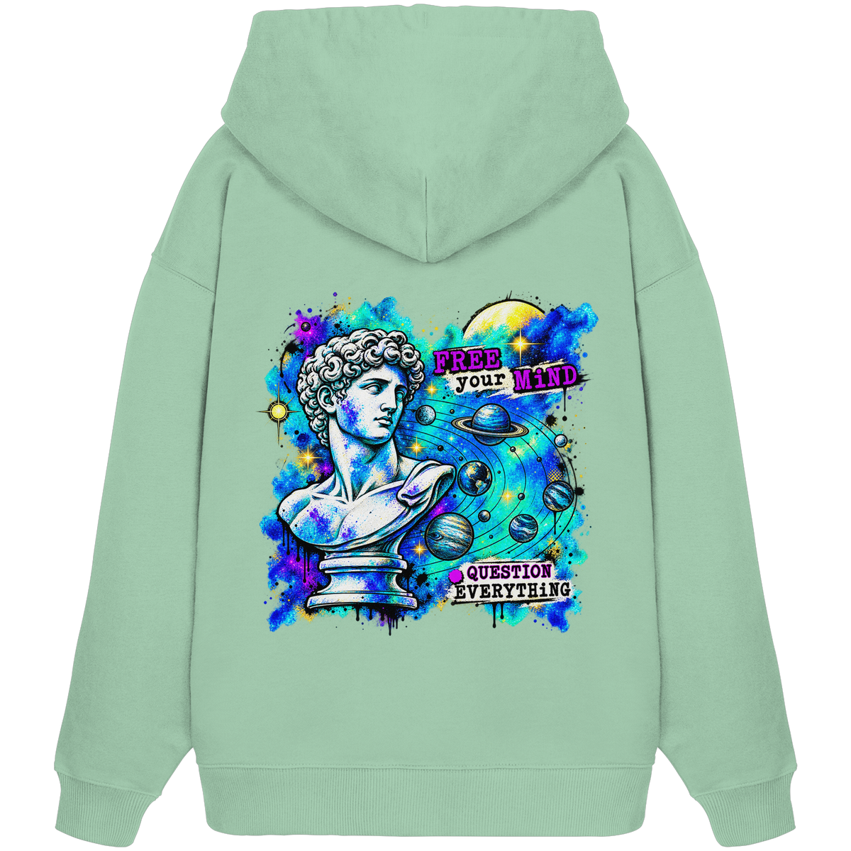 The Philosopher - Organic Oversize Hoodie