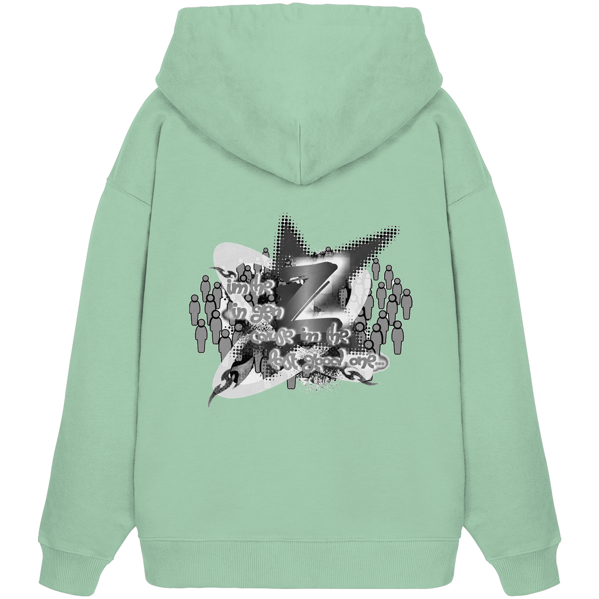 The Rebellion Z BASiC - Organic Oversize Hoodie