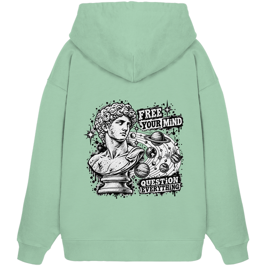 The Philosopher - Organic Oversize Hoodie