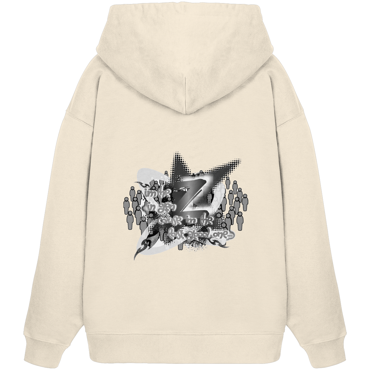 The Rebellion Z BASiCS - Organic Oversize Hoodie